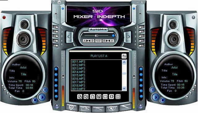 SC Free Audio DJ Mixer Screenshot
